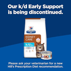 Etiqueta de Hill's k/d muestra beneficios renales para gatos