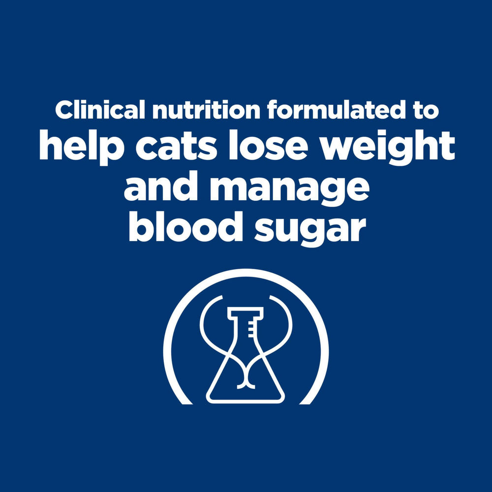 Hill's Prescription Diet m/d GlucoSupport, contiene arginina para nutrición felina.