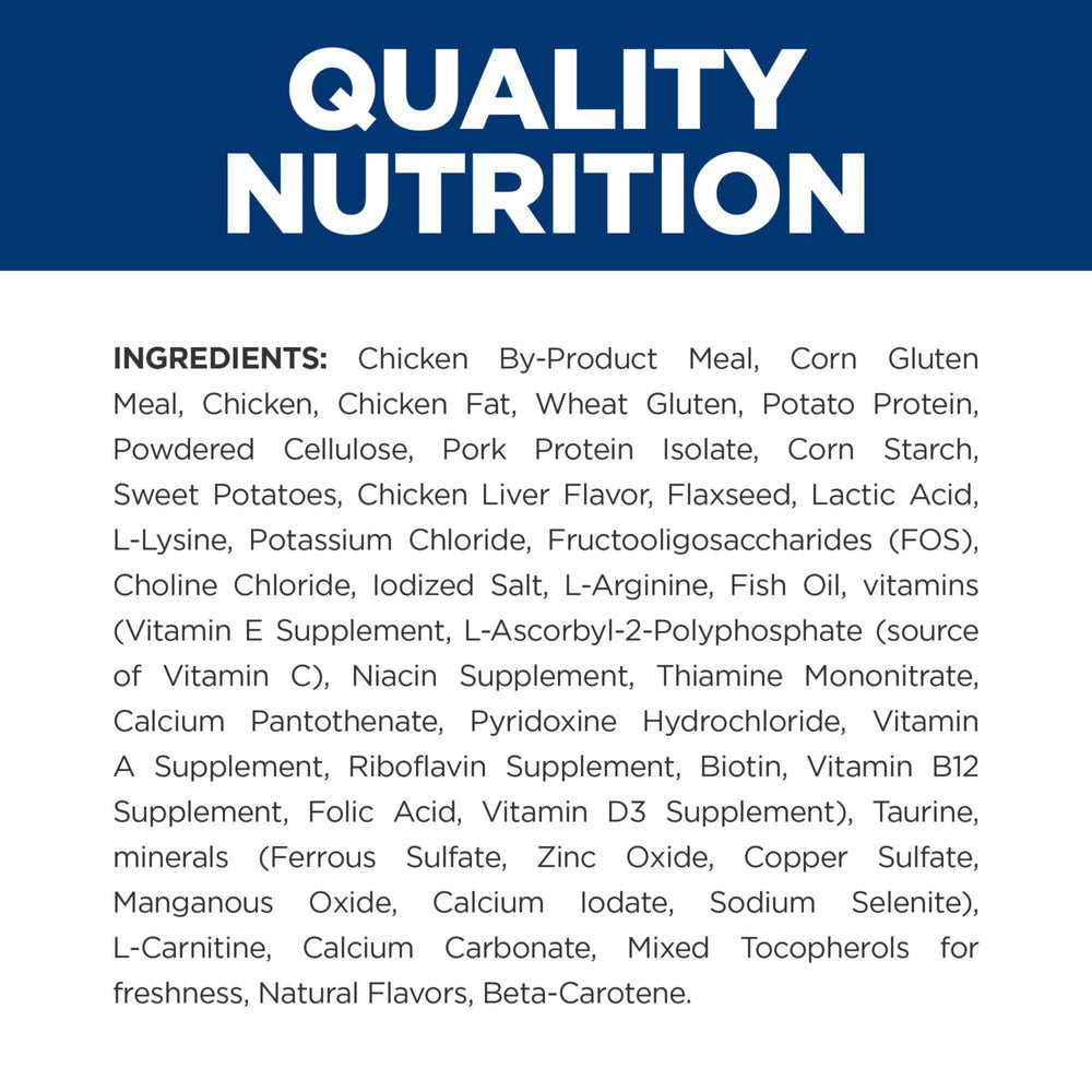 Kibble Hill's GlucoSupport, croquetas con textura apetecible para gatos.