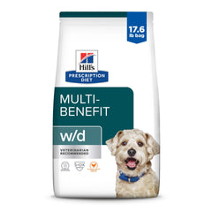 Hill's Prescription Diet w/d Multi-Benefit: bolsa de alimento para apoyo digestivo y peso