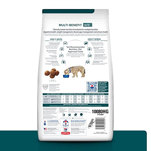 Hill's Prescription Diet w/d Multi-Benefit, cuenco para perro