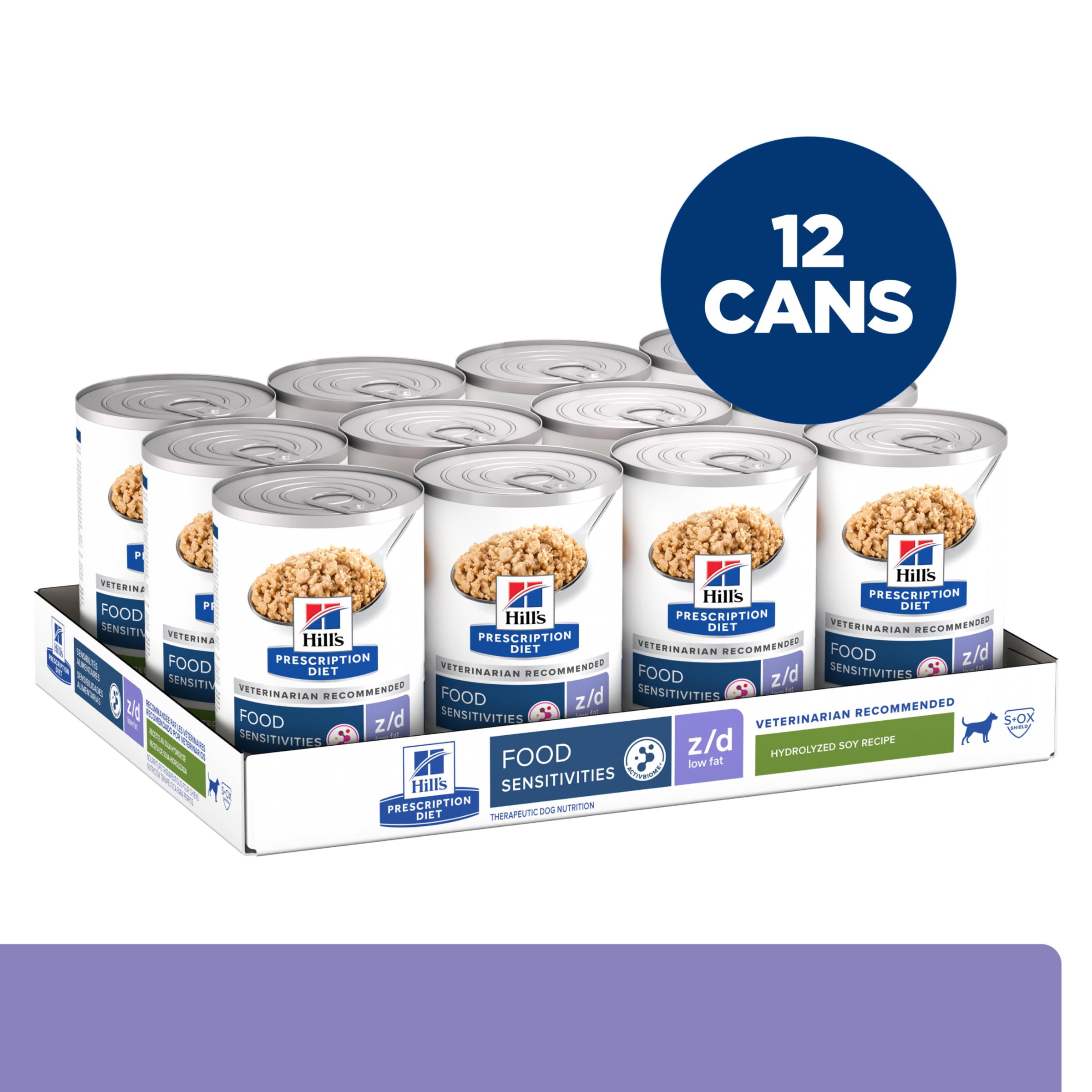 Hill's z/d antioxidantes para apoyo inmunológico en lata de 13 oz.