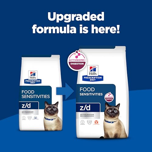 Hill's z/d croquetas-textura, crocantes para gatos sensibles