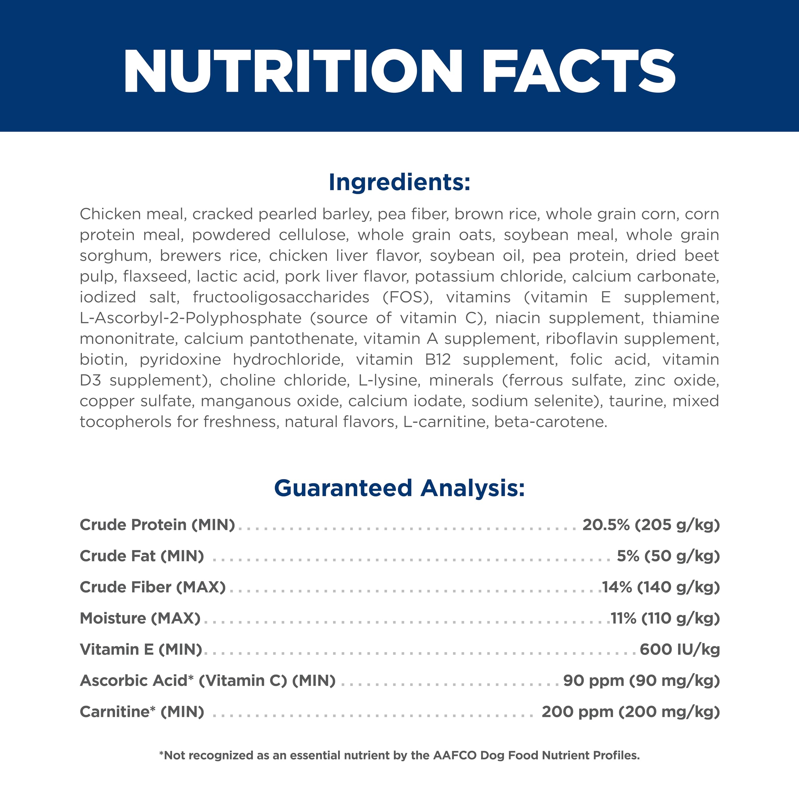 Hill's Science Diet ActivBiome+ con prebióticos y antioxidantes para digestión e inmunidad.