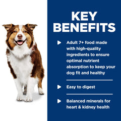 Hill's Science Diet Adult 7+ textura suave, facilita la digestión en perros mayores