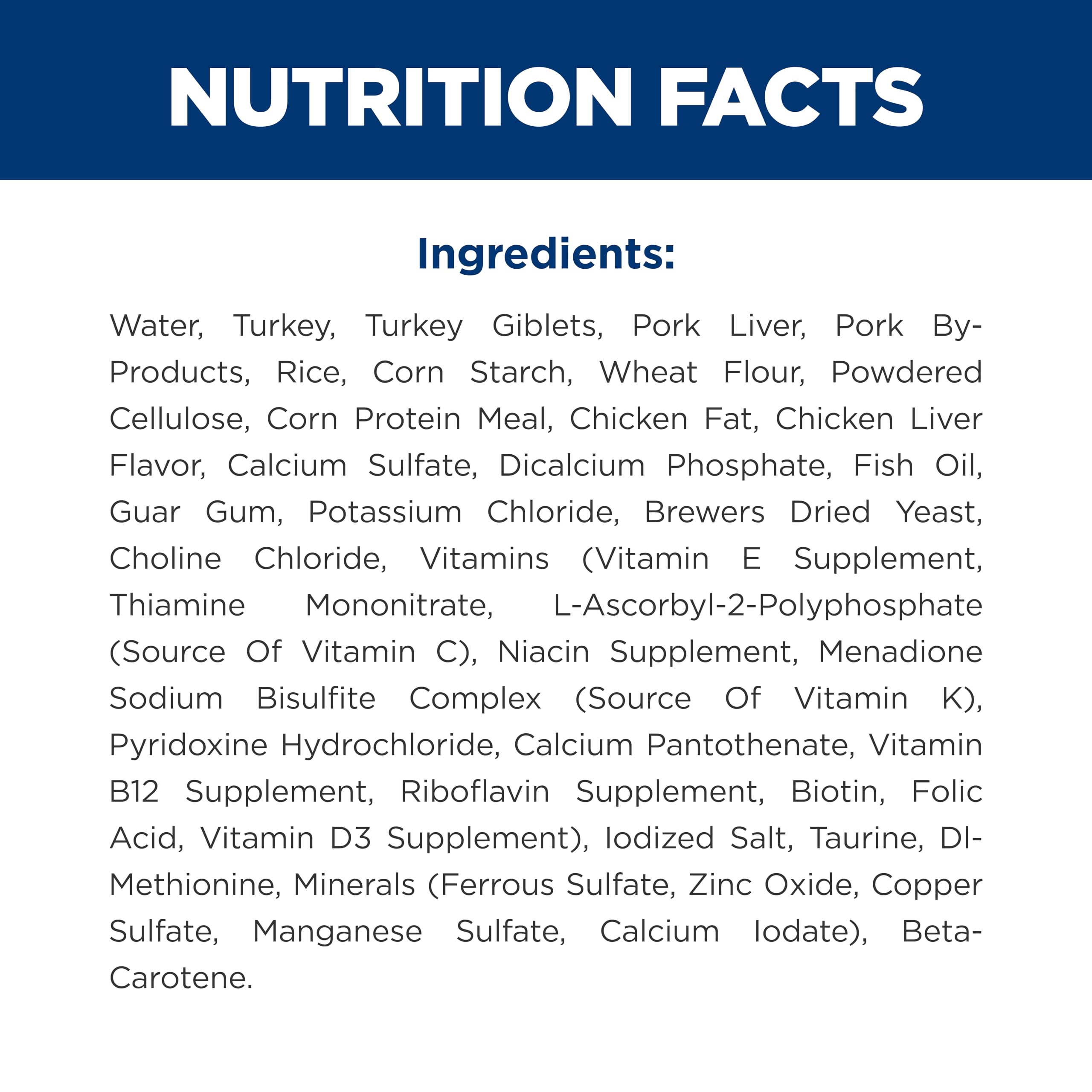 Hill's Science Diet Adult 7+ sin colorantes ni conservantes artificiales.