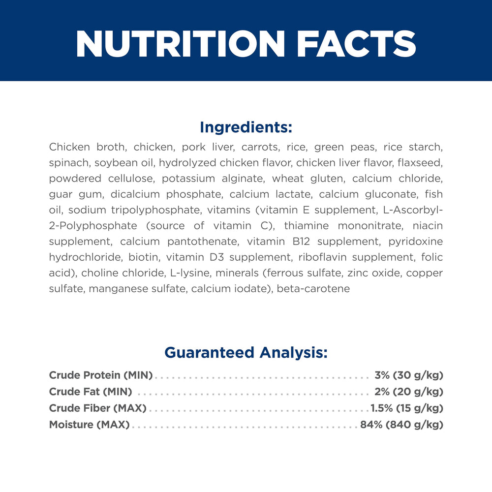 Hill's Science Diet proteína de alta calidad para masa muscular.