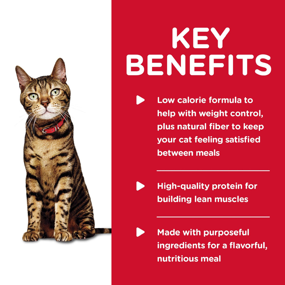 Hill's Science Diet Adult Light con antioxidantes y vitaminas C y E para inmunidad