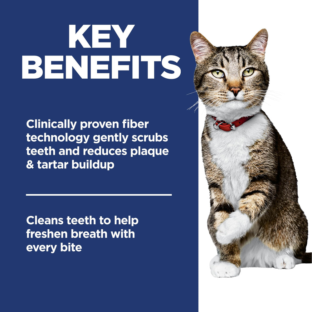 Hill's Science Diet Adult Oral Care para gatos, ingredientes naturales y vitaminas