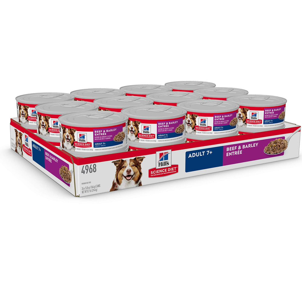 Hill's Science Diet Adult 7+ ingredientes naturales en la receta para digestión suave