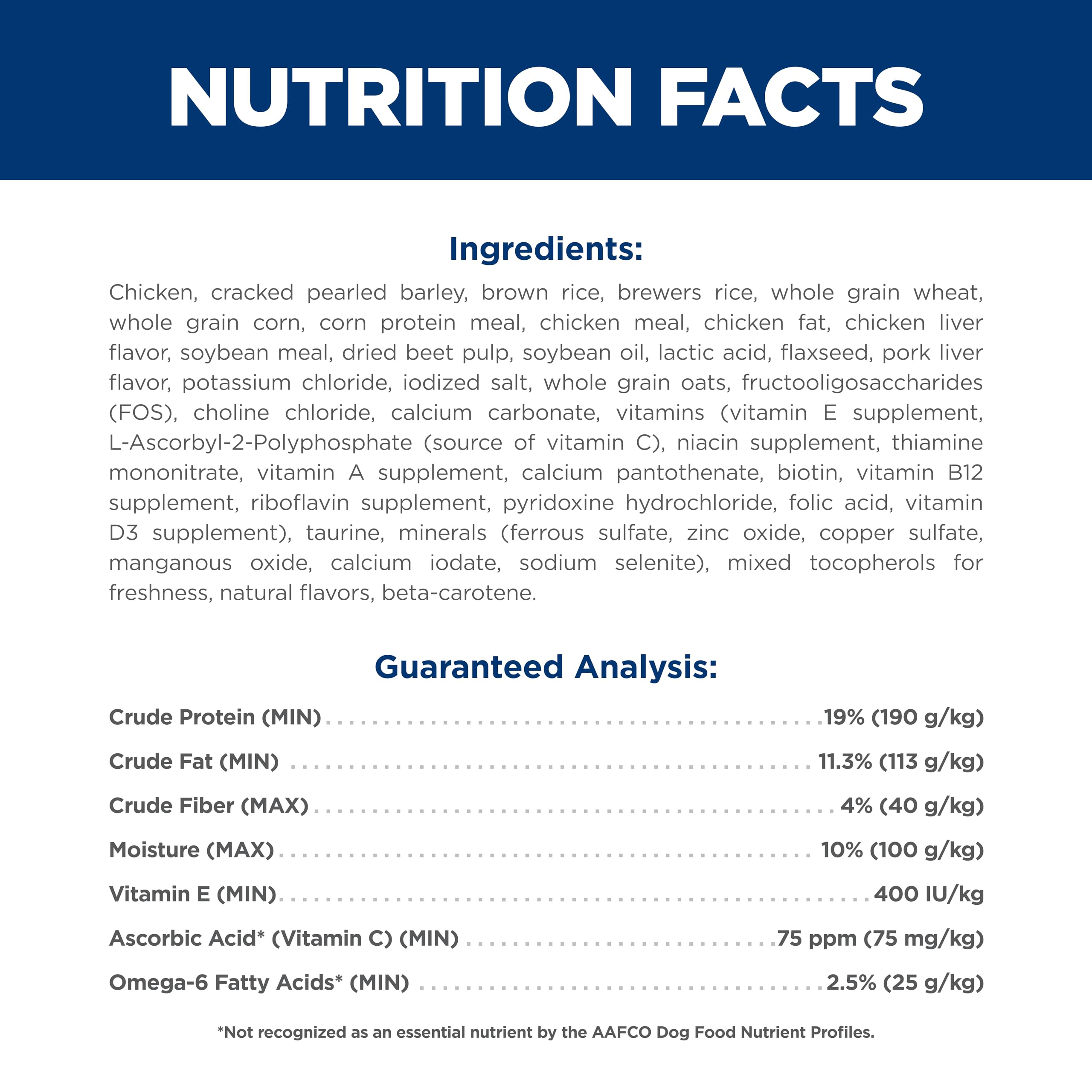 Hill's Science Diet, antioxidantes ActivBiome para inmunidad y órganos