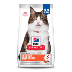 Hill's Science Diet croquetas para gatos, soporte digestivo suave.