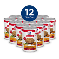 Hill's Science Diet, alimento húmedo para perros adultos con piel y pelaje saludables gracias a omega-6.