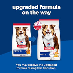 Hill's Science Diet Adult 7+ con ingredientes naturales para perros mayores.
