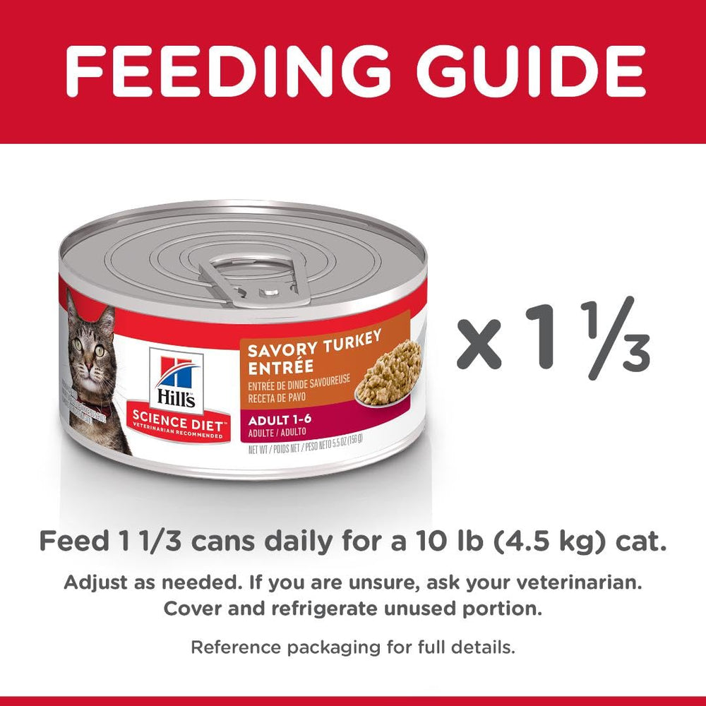 Hill's Science Diet Adulto Gato Pack 24 Unidades: conveniencia para la despensa