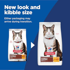 Hill's Science Diet croquetas de pollo crujientes para gatos adultos.