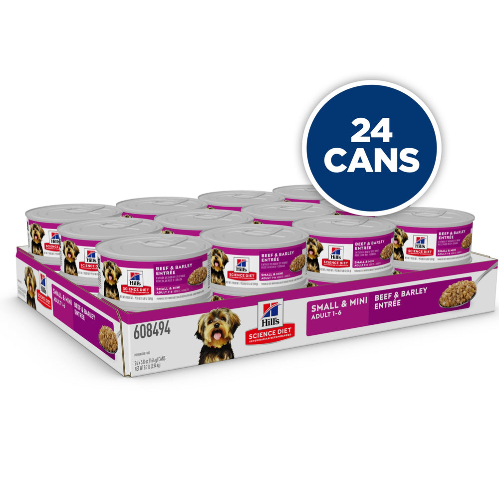 Hill's Science Diet empaque con 24 latas