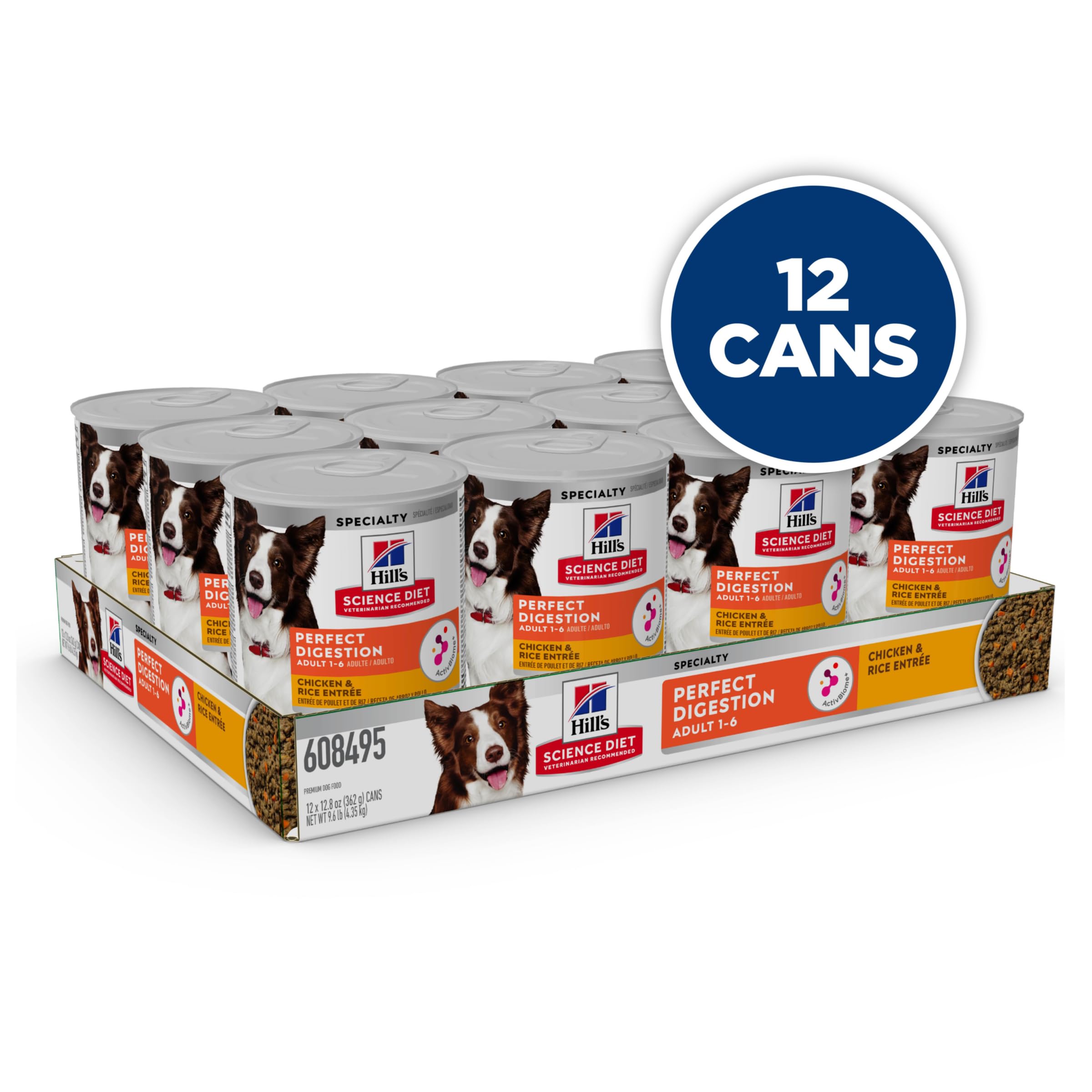 Hill's Science Diet etiqueta nutricional para nutrición completa