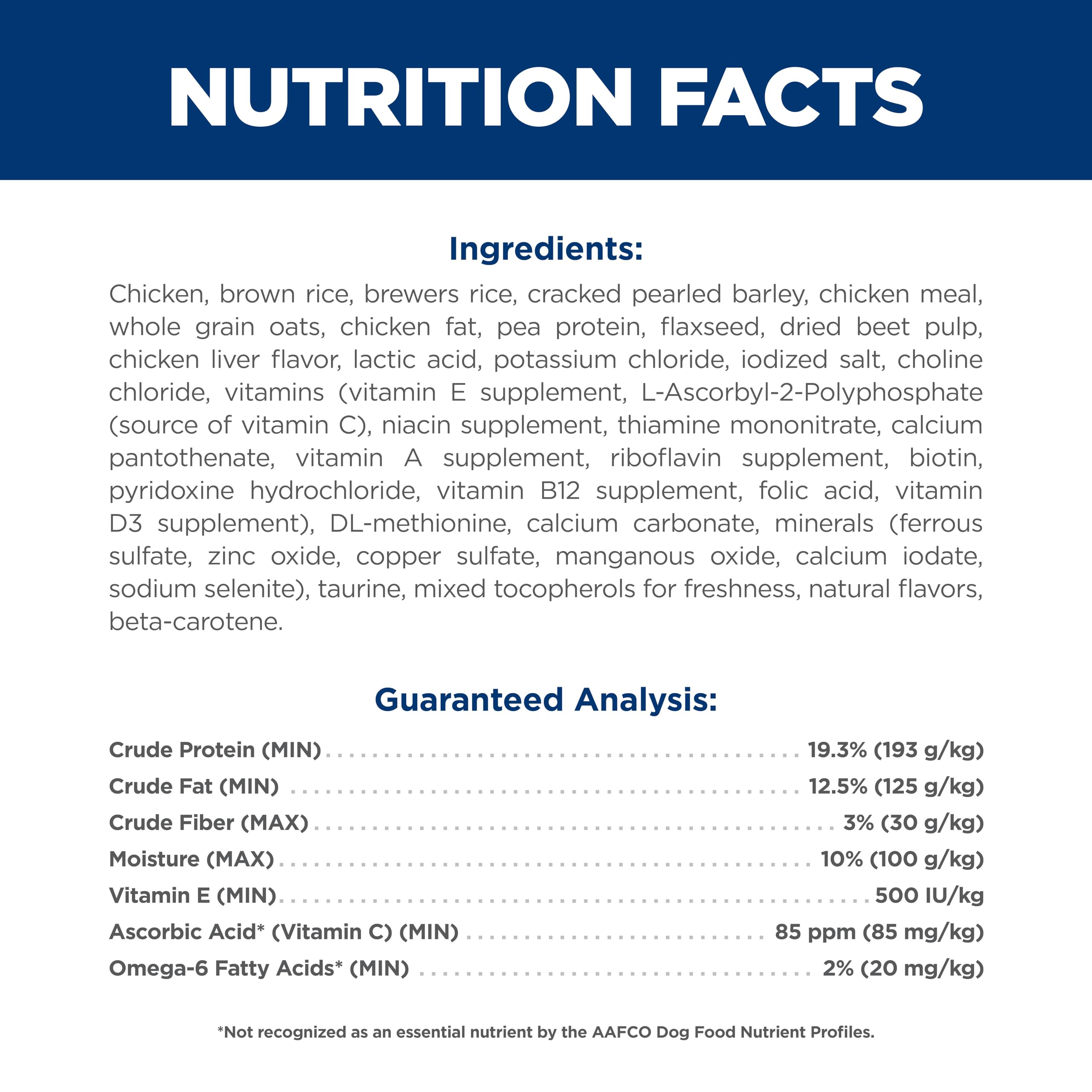 Hill's Science Diet fibra natural para digestión saludable