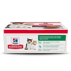 Hill's Science Diet gatito salmon molido en lata, textura suave para comer
