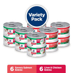 Hill's Science Diet gatito variedad de caja, 12 latas para gatitos