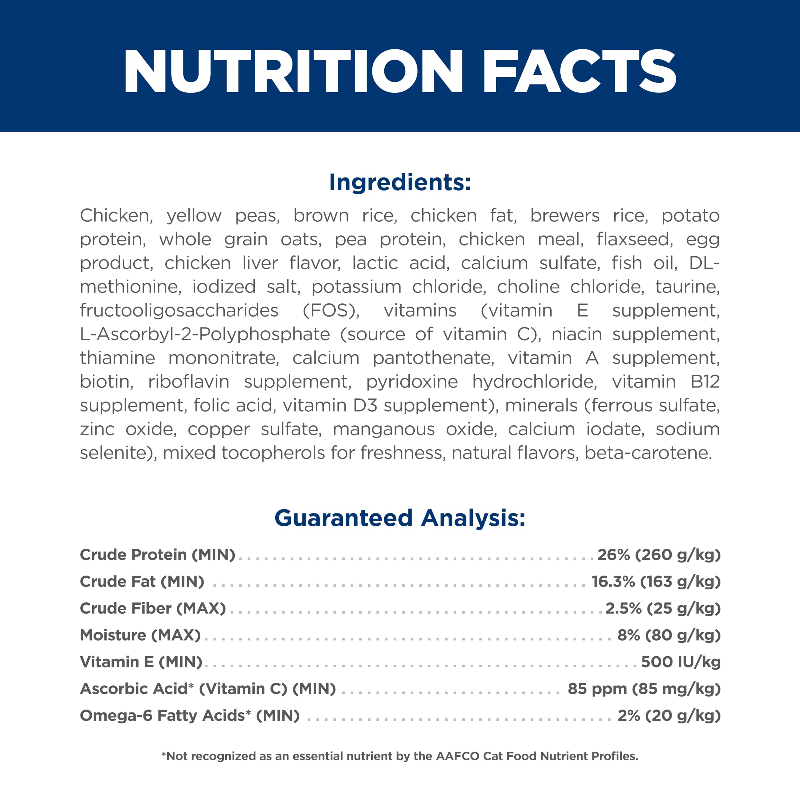 Hill's Science Diet Gato Adulto 7+ porciones equilibradas para plan diario