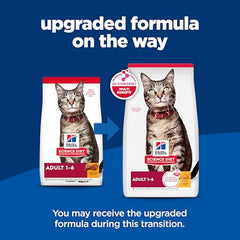 Hill's Science Diet Gato Adulto Bolsa de 4 lb con croquetas crujientes.