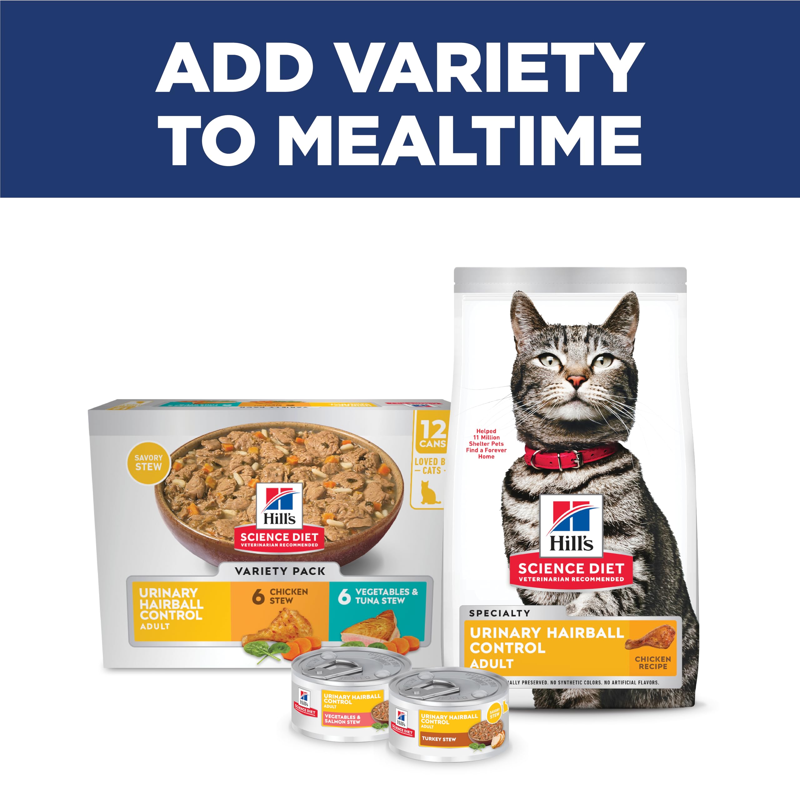 Hill's Science Diet Gato: ingredientes naturales y vitaminas esenciales.