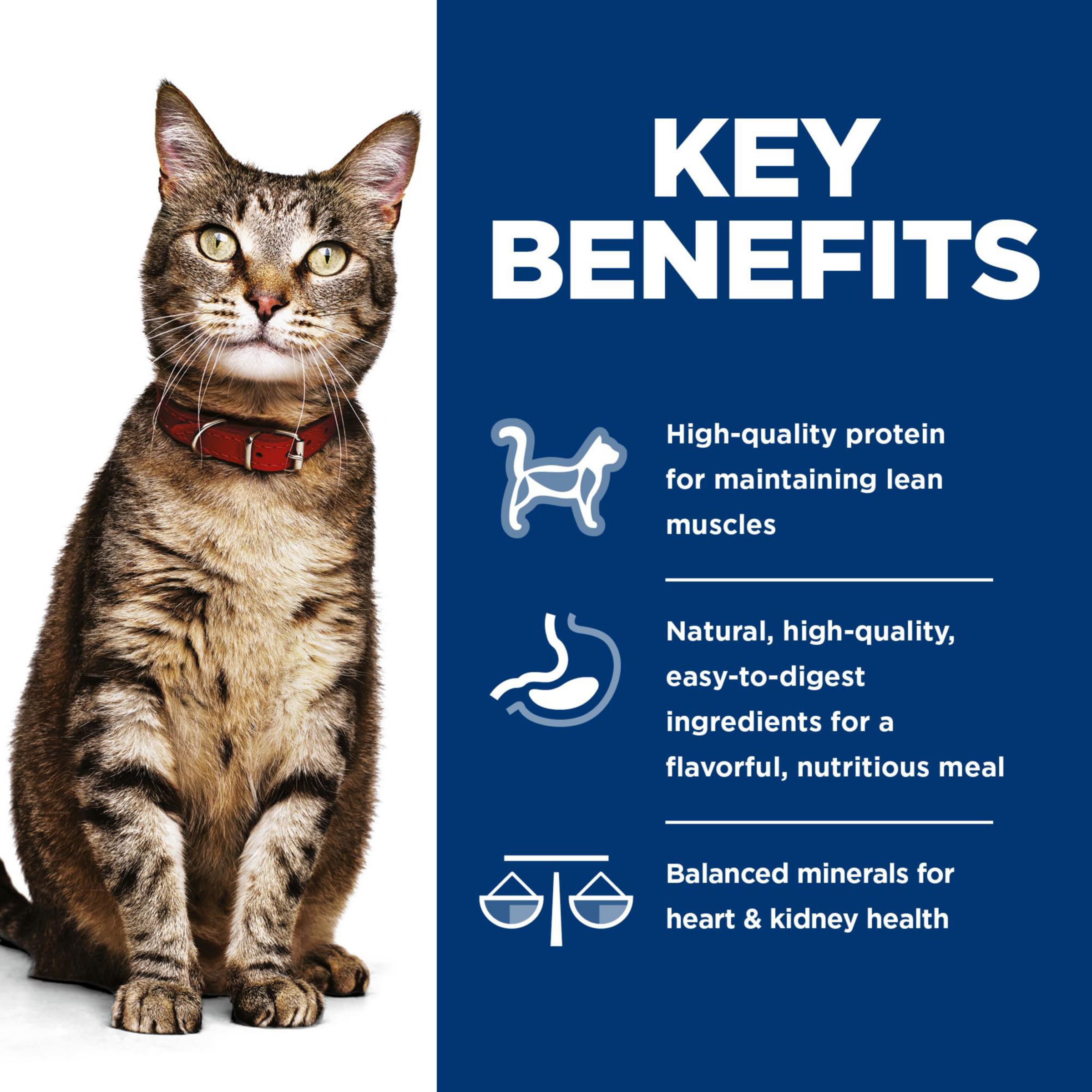 Hill's Science Diet textura suave en latas de 5.5 oz para gatos.