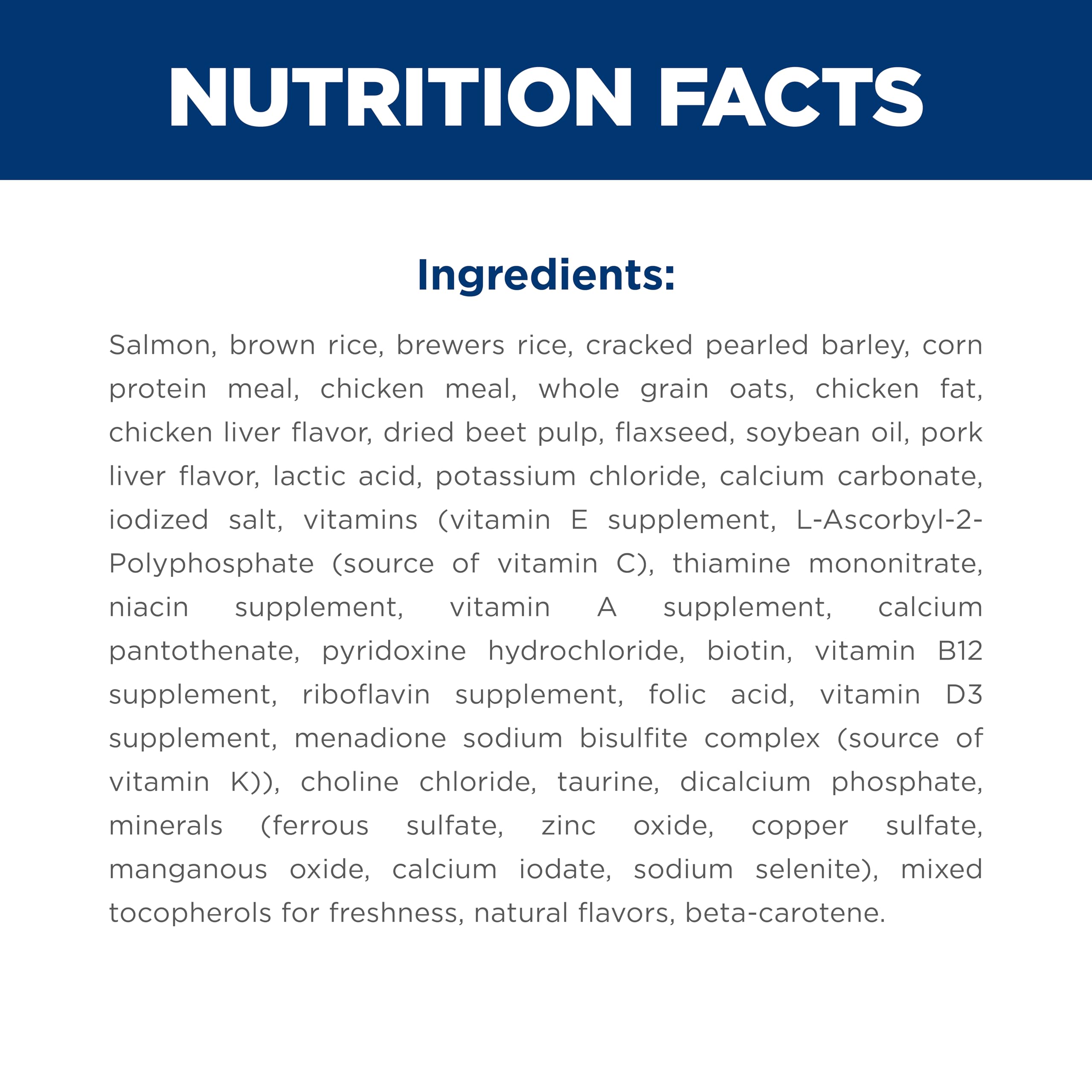 Hill's Science Diet hecho en EE. UU. con ingredientes globales de confianza.
