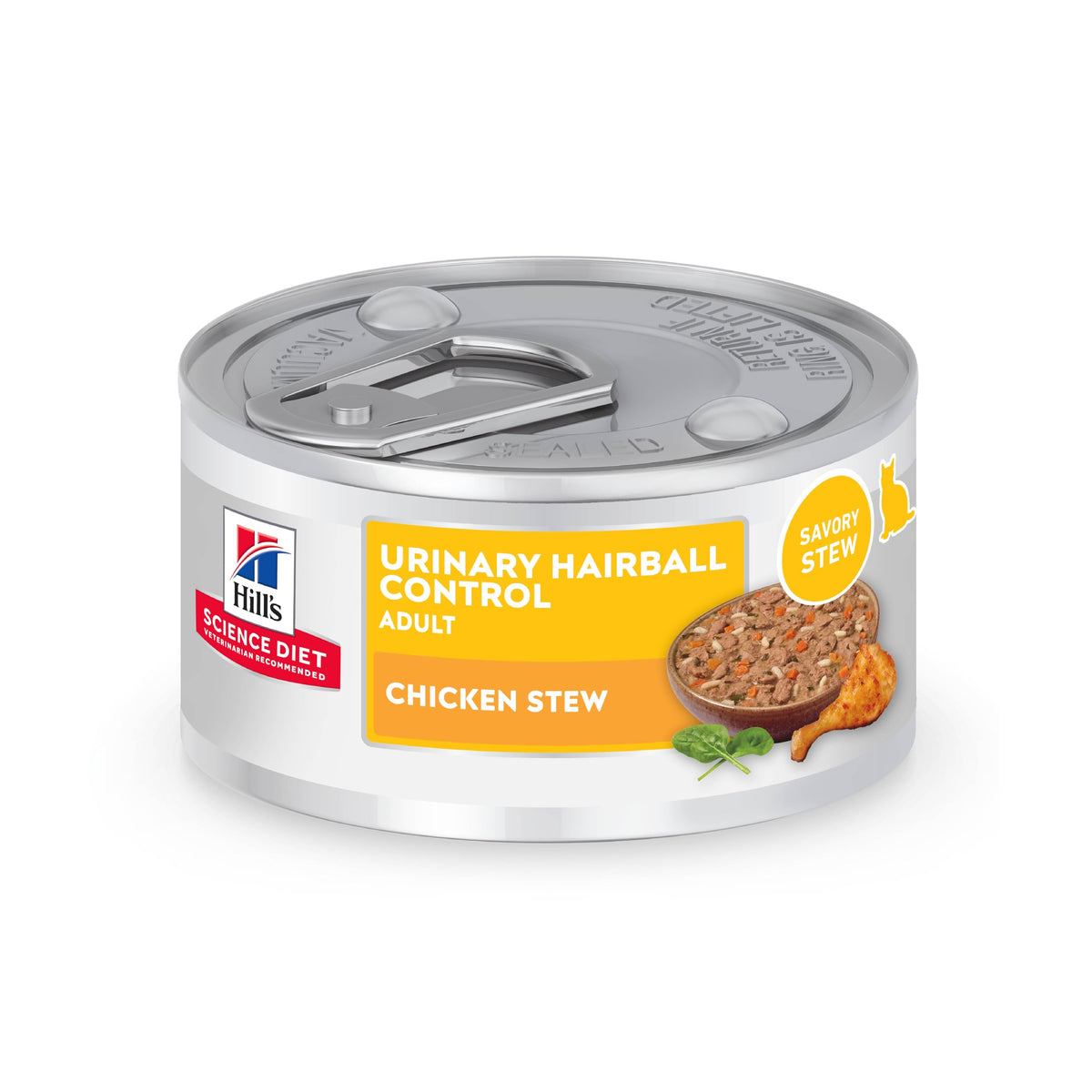 Hill's Science Diet lata estofado de pollo y verduras para gato, apoyo urinario