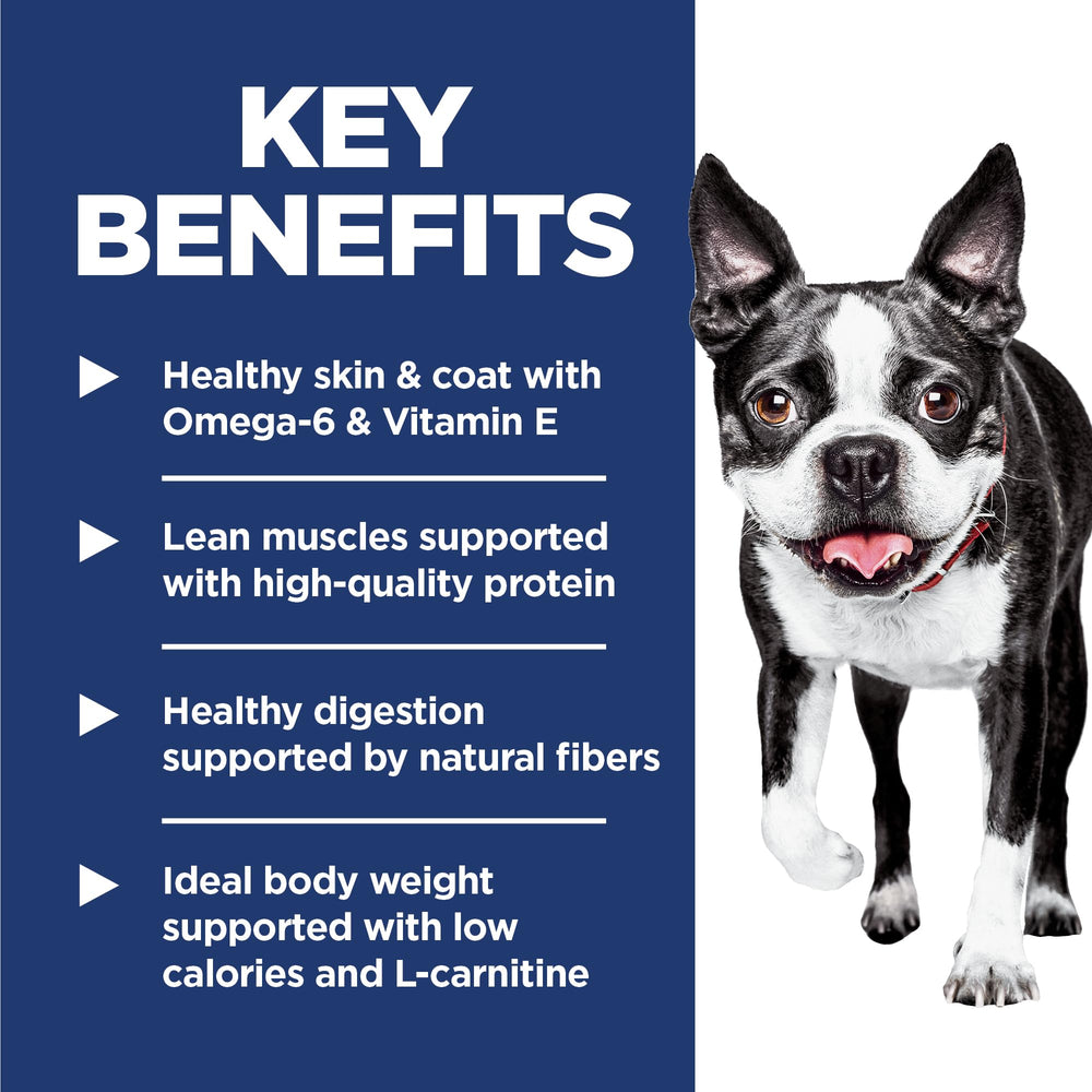 Hill's Science Diet Light ingredientes naturales para una dieta balanceada y sabrosa.