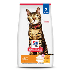 La bolsa de Hill's Science Diet Light para adultos 1-6 ayuda con el control de peso.