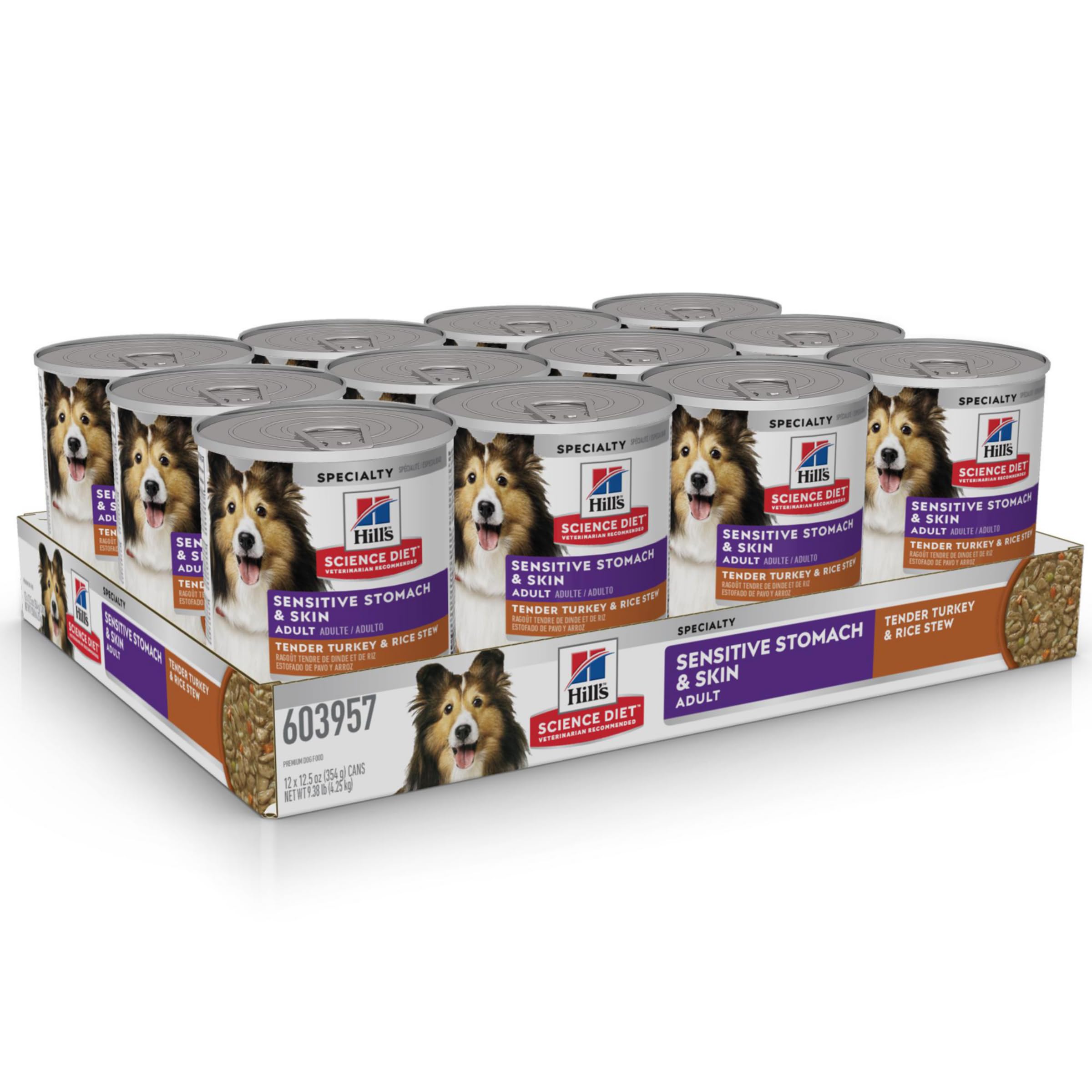Hill's Science Diet omega-6 y vitamina E para pelaje saludable.