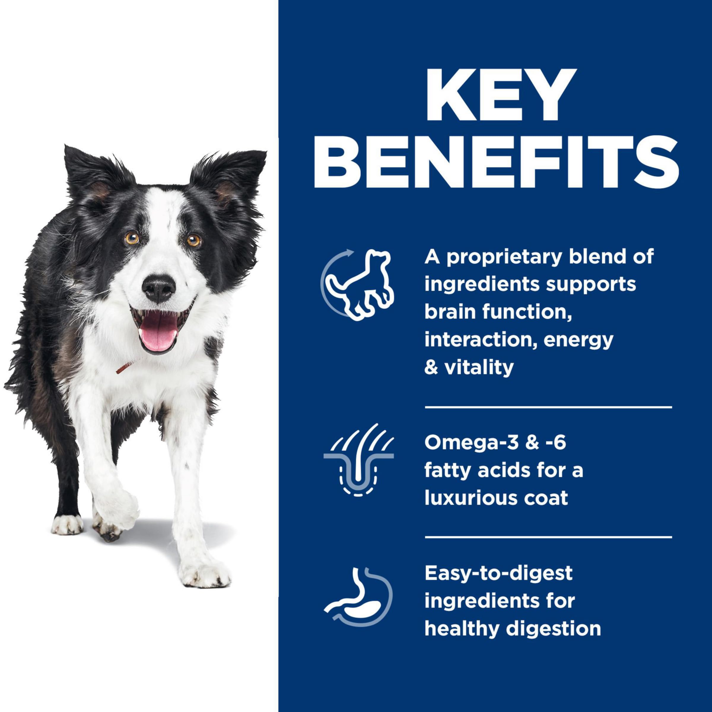Hill's Science Diet pelo brillante gracias a vitamina E y omega-6