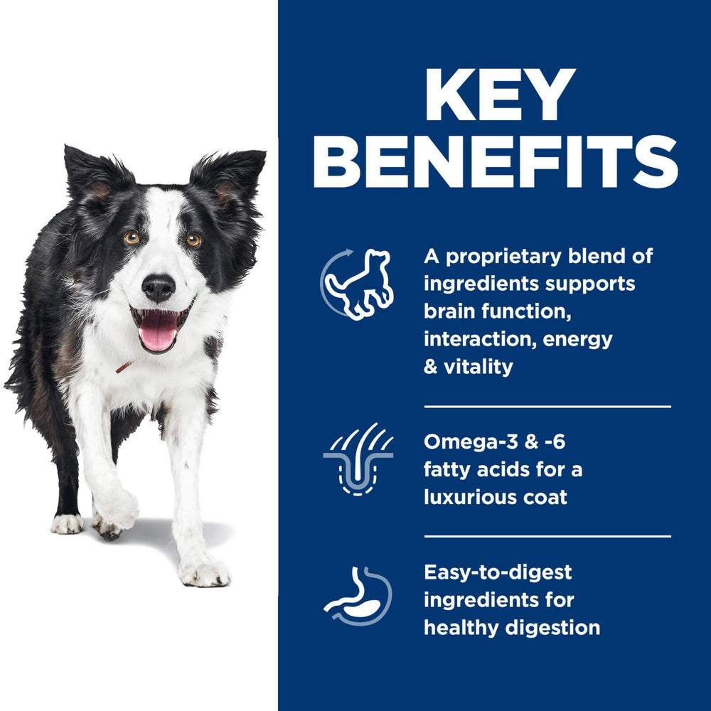 Hill's Science Diet pelo brillante gracias a vitamina E y omega-6