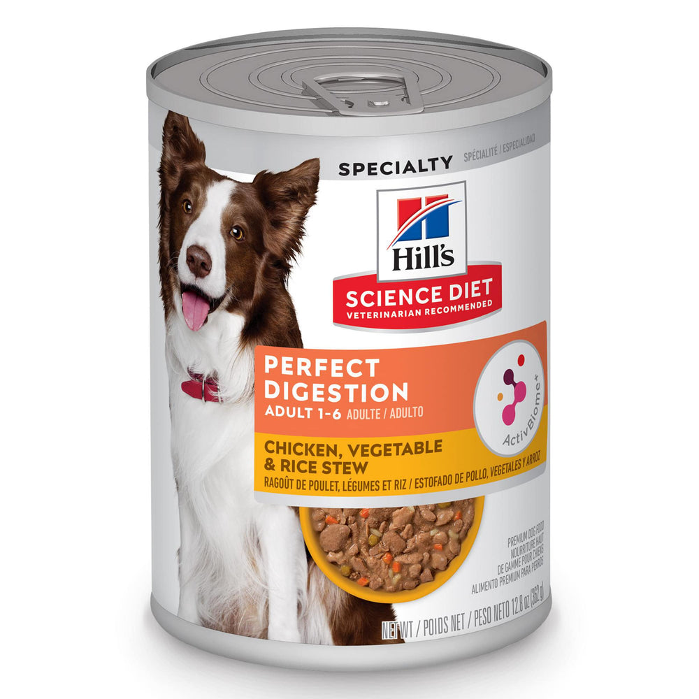 Hill's Science Diet Perfect Digestion: lata de pollo para apoyo digestivo diario