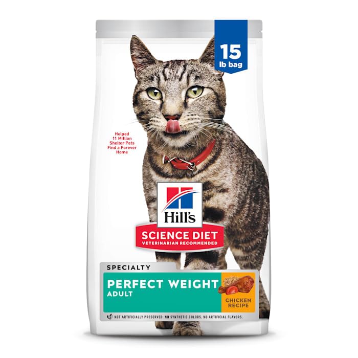 Hill's Science Diet Perfect Weight, bolsa de 6-8 kg para comodidad del hogar.
