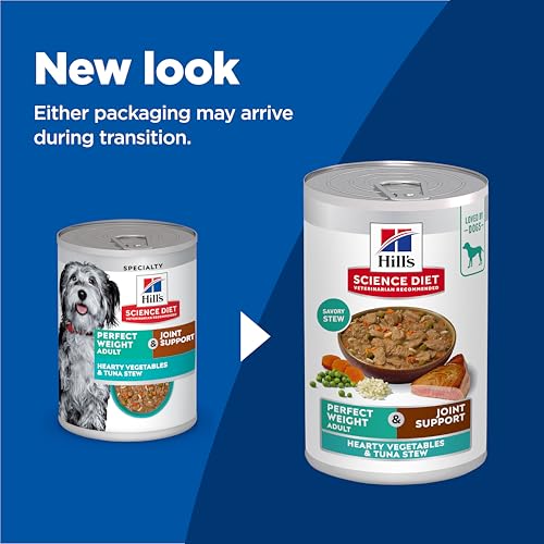 Hill's Science Diet Perfect Weight: caja de 12 latas, conveniencia para la alimentación diaria.