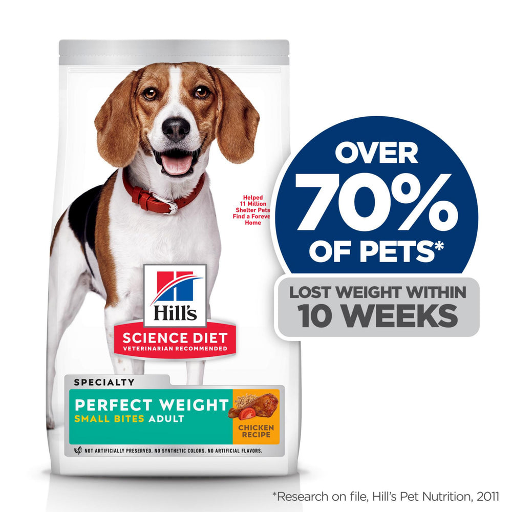 Hill's Science Diet croquetas pequeñas crujientes con pollo y arroz, sabor agradable