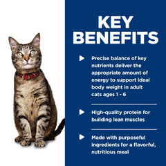 Hill's Science Diet proteína de alta calidad para gatos adultos en lata