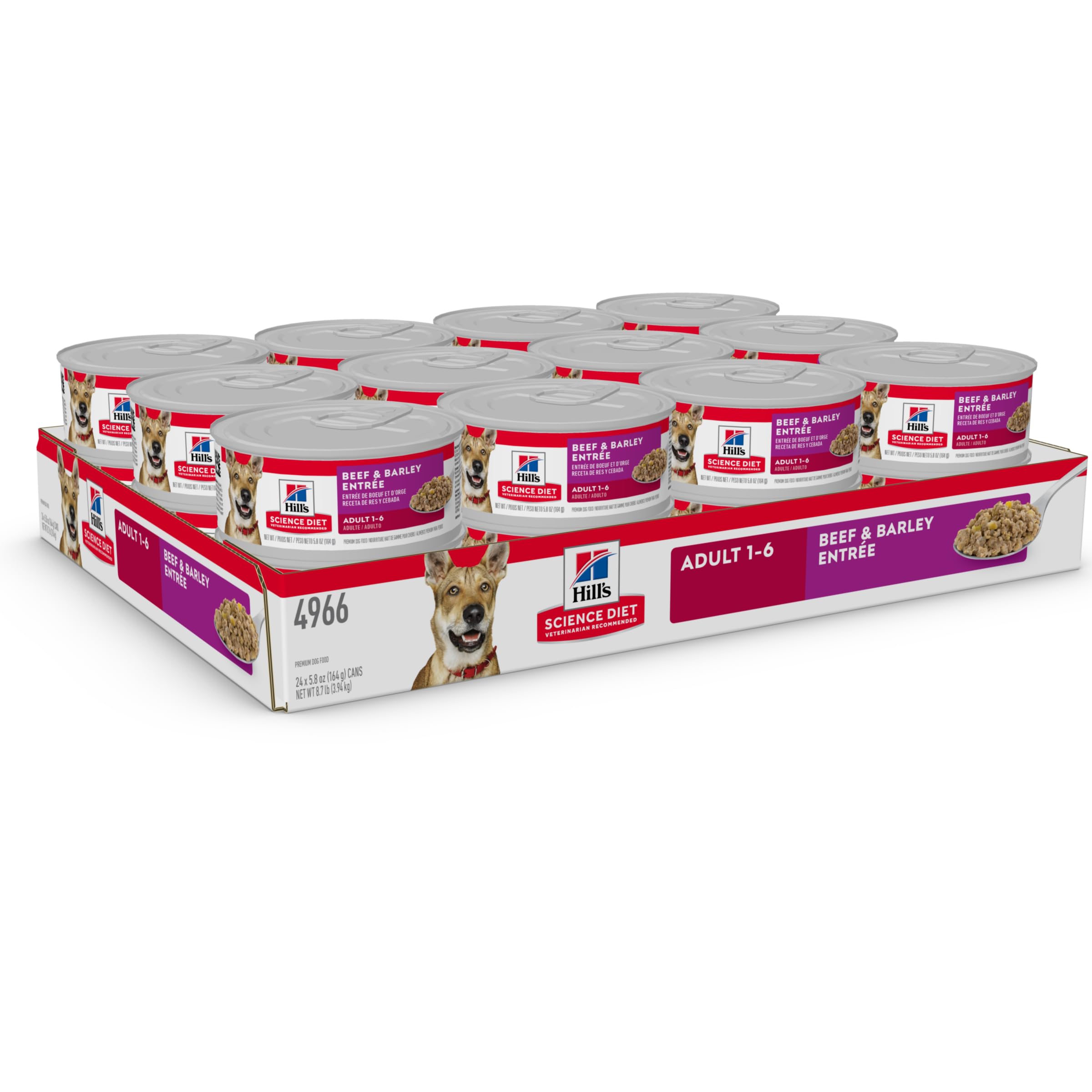 Proteína de res real en Hill's Science Diet para perro adulto