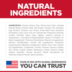 Hill's Science Diet Puppy proteína de alta calidad para crecimiento muscular.