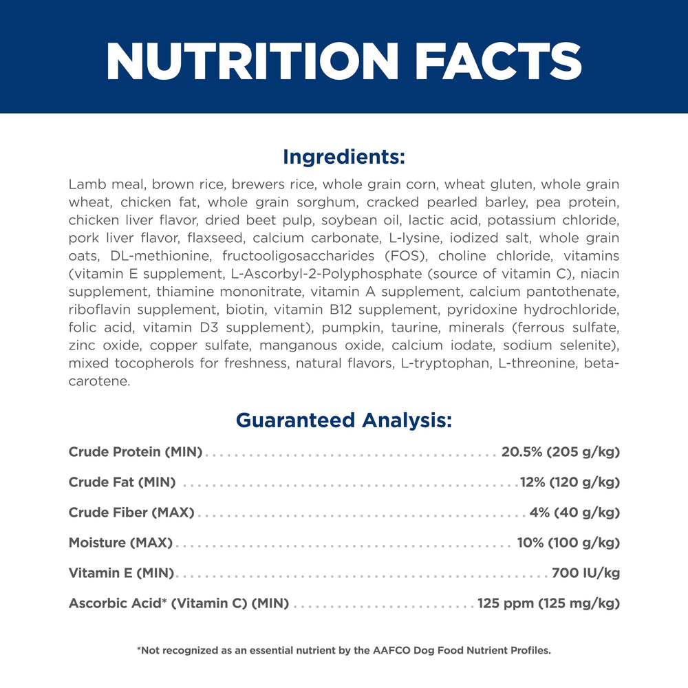 Hill's Science Diet Small & Mini, producido en EE. UU. con ingredientes globales confiables