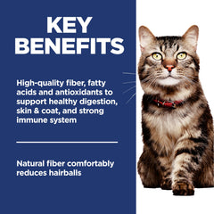 Hill's Science Diet: taurina para apoyo renal y cardíaco en gatos mayores.