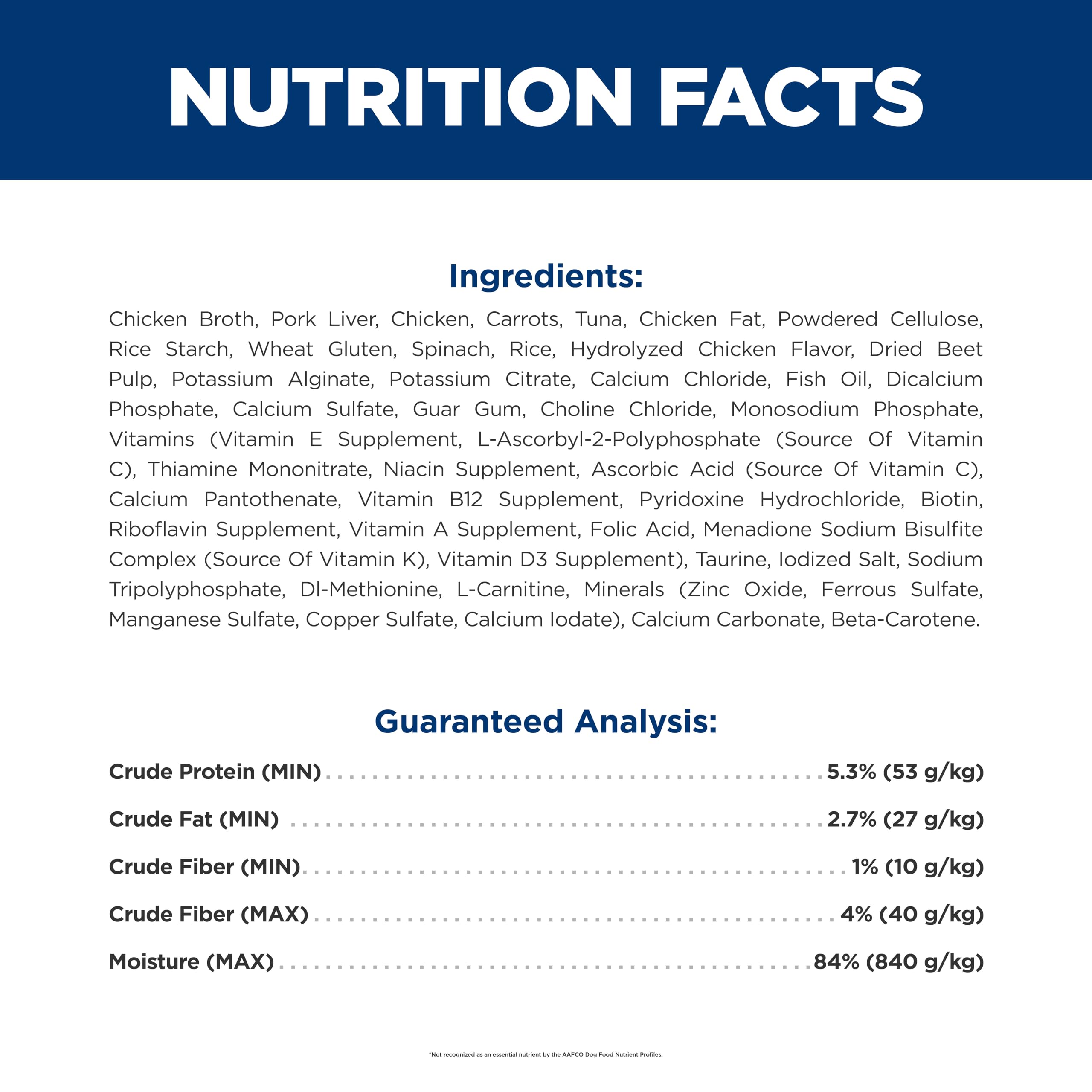 Hill's Science Diet textura estofado suave que facilita la ingesta