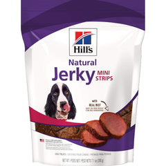 Hill's tiras mini de carne, envase práctico para merienda diaria.