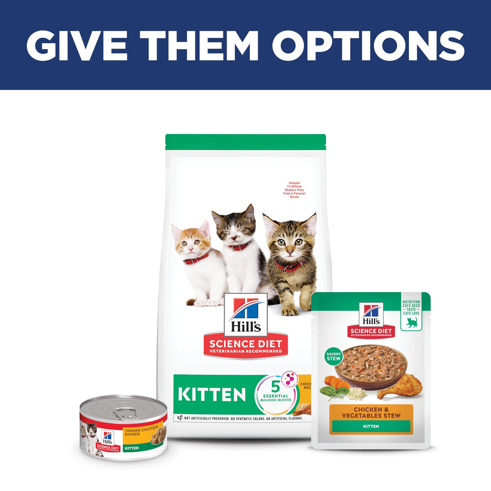 Hill's Science Diet uso diario práctico para gatitos activos