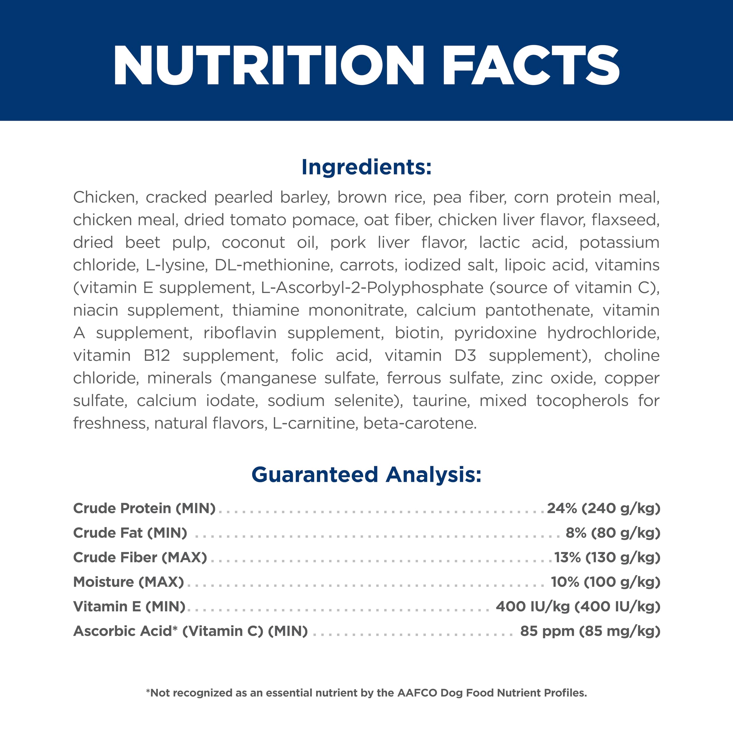 Hill's Ciencia Diet hecho en eeuu con ingredientes globales
