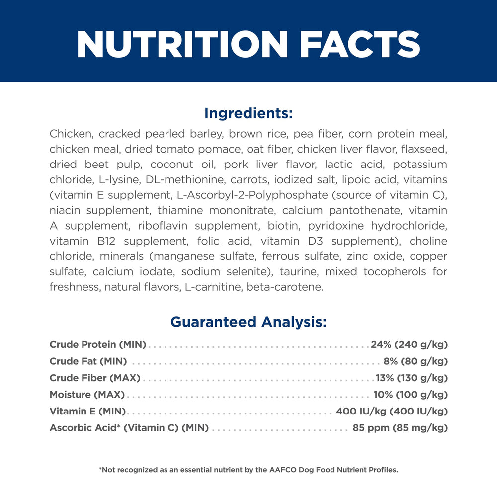 Hill's Ciencia Diet hecho en eeuu con ingredientes globales